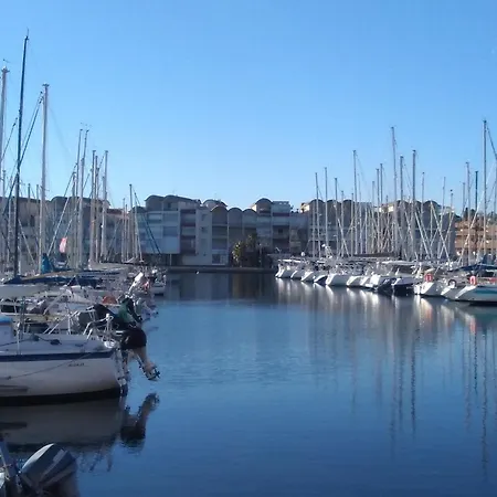 Climatisé 2/3 Pers Avec Parking à - Fr-1-796-97 Apartamento Gruissan